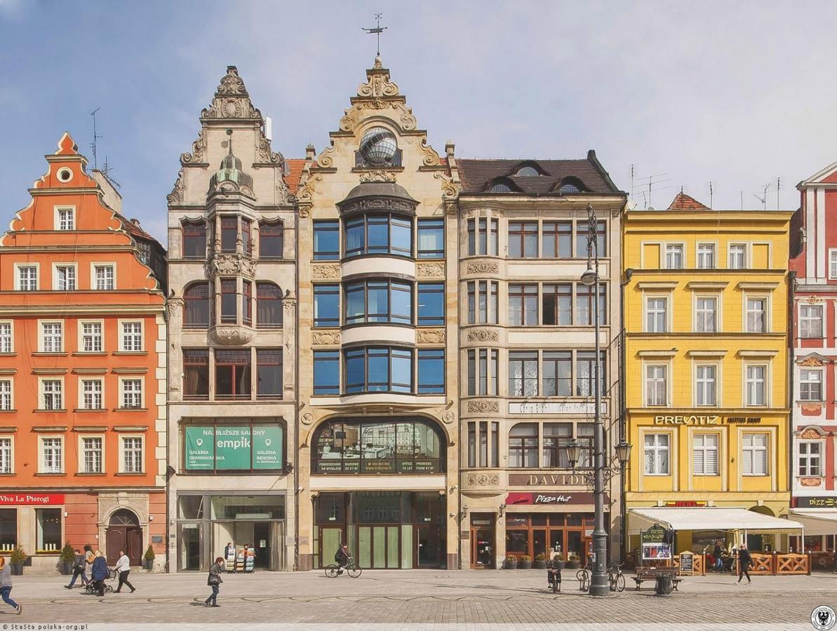 As Home Apartamenty Rynek 50 R503 Amazing View فروتسواف المظهر الخارجي الصورة