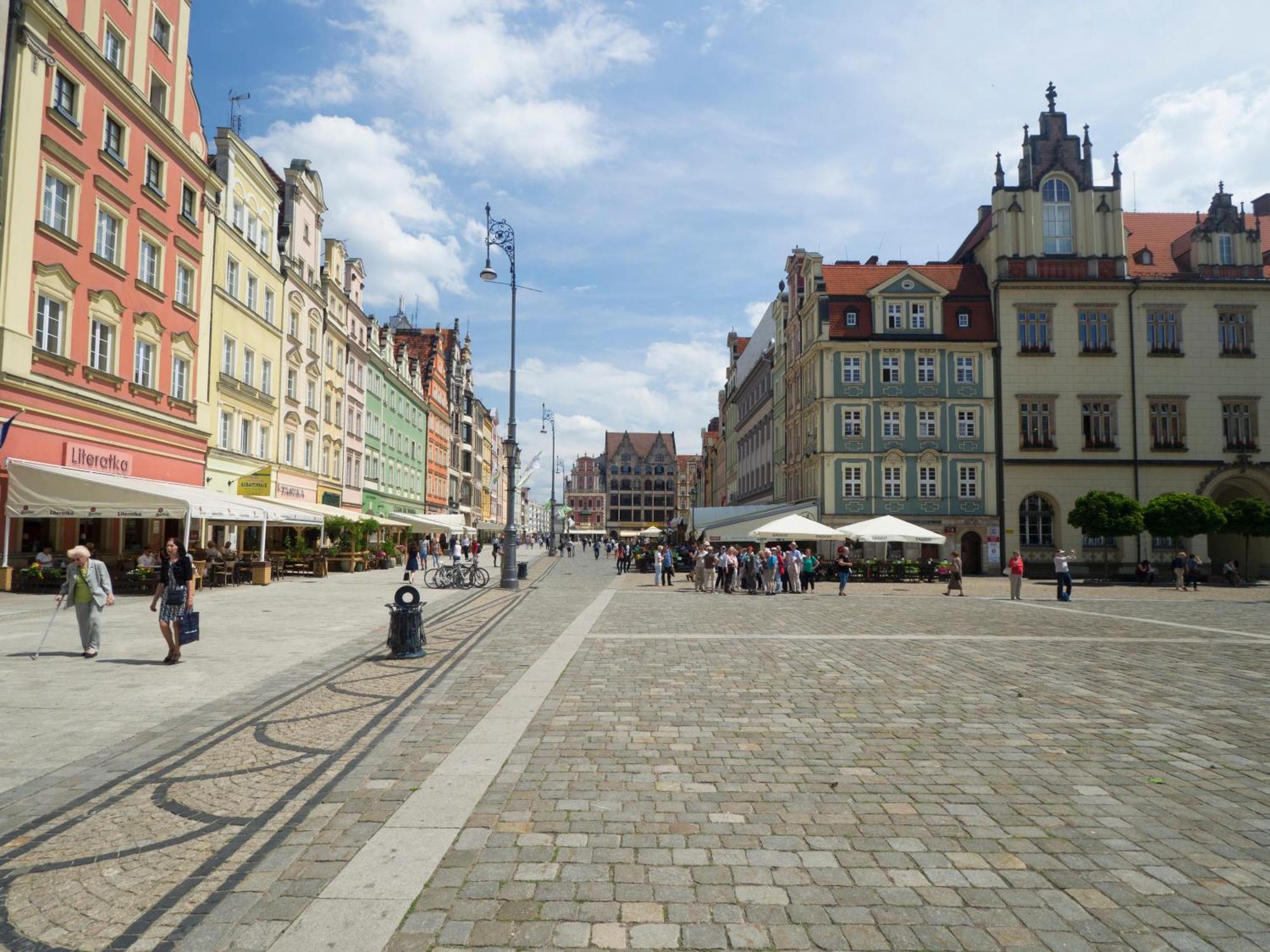 As Home Apartamenty Rynek 50 R503 Amazing View فروتسواف المظهر الخارجي الصورة
